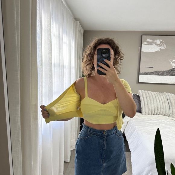 PacCares Sunny Day Tank & Cardigan Two-Piece Set - Picture 11 of 14